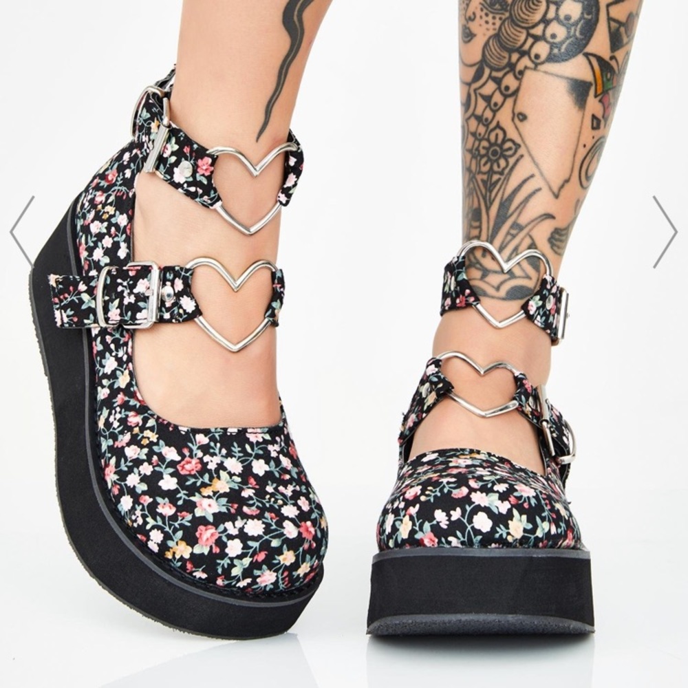 Demonia Dolls Kill platform shoes